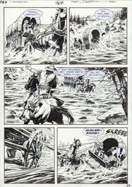 Maurizio Dotti - Tex n°662 - Carovana di audaciti planche 44 (Bonelli) - Comic Strip