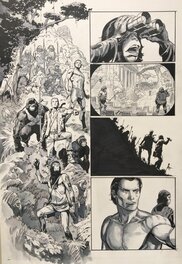 Fernando Dagnino - Tarzan on the Planet of the Apes - Comic Strip