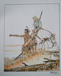Gilles Mezzomo - Nouveau Monde - Illustration originale