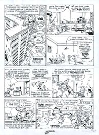 Simon Léturgie - 2011 - Spirou Dream Team, "Marcinelle blues" - Comic Strip