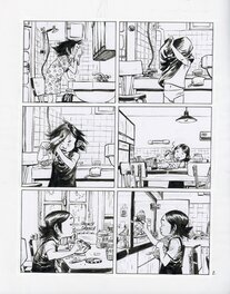 Benoît Springer - Les funérailles de Luce - petit déjeûner - Comic Strip
