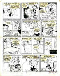 Guy Mouminoux - 1968 - Goutatou et Dorochaux, "Une puce gentille" - Comic Strip