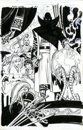 Eduardo Barreto - 2000 - Marvel Knights #4, "Zaran" - Planche originale