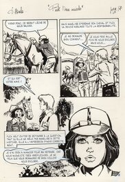 Juliana Buch - Puck a le trac planche 17 - Clapotis n° 100 (Aredit), 1974 - Comic Strip