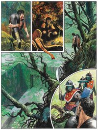 Don Lawrence : superbe planche originale Storm Don Lawrence : superbe planche originale Storm