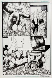 Barry Kitson - Supergirl and the Legion of Super-Heroes #19 page 12 - Planche originale
