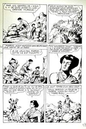 Enzo Chiomenti - Marco Polo, Les dragons de Komodo - parution dans Dorian/Marco Polo n°21 - Comic Strip