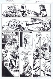 David Mazzucchelli - 1985-04 Mazzucchelli: Daredevil #217 p25 - Comic Strip