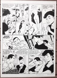 Philippe Berthet - PIN UP - planche originale - Comic Strip