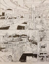 Comic Strip - Franka 24, Operatie Roofmoord, originele plaat (pagina 39)