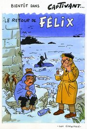Luc Cornillon - Felix - Hommage à Tillieux par Luc Cornillon - Couverture originale