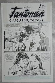 Dick Giordano - The Phantom, Giovanna - Comic Strip