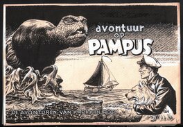 Pieter Kuhn - Kapitein Robn - V36 - Avontuur op Pampus - Original Cover