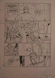 Olivier Mangin - La GUERRE DES AMANTS - Comic Strip