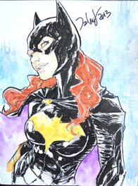 Talent Caldwell - Batgirl - Illustration originale