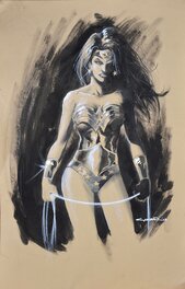 Yildiray Çinar - Wonder Woman - Illustration originale