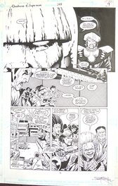 Barry Kitson - Planche n°9 de "Adventures of Superman" 518 - Comic Strip