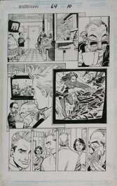 Planche originale - Spider-Man (1990) #64, page 10 (John Romita Jr)