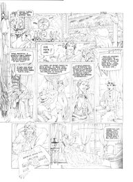 Olivier Roman - Planche 21 Mata Hari - Comic Strip
