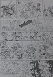 Stéphane Bileau - Planche originale les Elfes tome 8 page 6 - Comic Strip