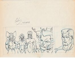 Arthur Adams - X-Men annual 12 p - Œuvre originale