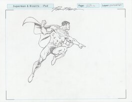 Ron Frenz - Superman - Planche originale