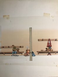 Janry - Le Petit Spirou - Tome 6 (nouveaux personnages) - Œuvre originale