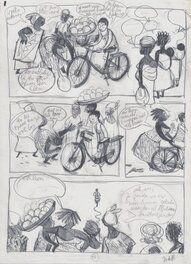 Judith Vanistendael - Originele tekening Leentje en Sofie - Comic Strip