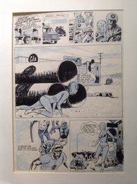 Comic Strip - Gigi Scarlett Dream 1 Planche 1 du Chapitre 5 Planche Originale Album BD Éo 1967 Losfeld
