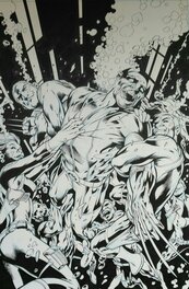 Alan Davis - Alan Davis - Wolverine #5 cover - Couverture originale