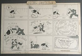 Ernie Bushmiller - Phil Phumble - Comic Strip