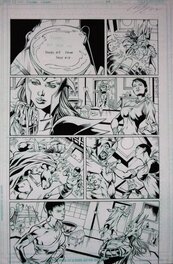 Eduardo Pansica - Wonder Woman DC 606 page 14 - Planche originale
