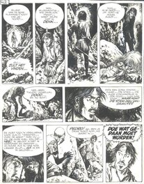 Hans Kresse - Original page Satanseiland - Comic Strip