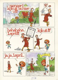 Fred Julsing Jr. - 1978 - 1 April (page in color - Dutch KV) - Planche originale