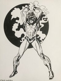 Caciopo - Captain Marvel - Illustration originale