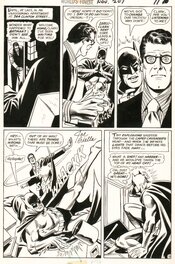Dick Dillin - Dillin & Giella - World’s Finest #207 p. 9 (DC, 1971) - Comic Strip