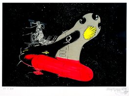 Leiji Matsumoto - Battleship Yamato - Original art