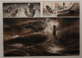Emmanuel Lepage - Ar-Men, L' enfer des enfers - Planche originale