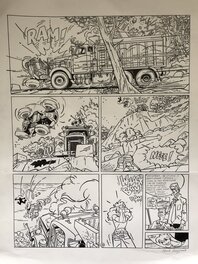 Henk Kuijpers - Original page Franka - Comic Strip