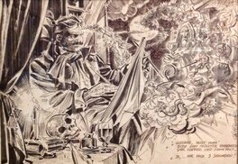 Chris Scheuer - Hommage to Gustave Dore - Illustration originale