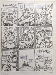 Tronchet - Les deux cons - Comic Strip