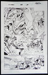 Alan Davis - X-Men #94 p.14 - Planche originale