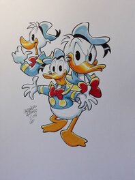 Alessandro Gottardo - Donald Duck by Alessandro Gottardo - Original Illustration