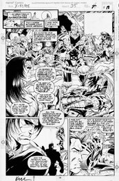 Tony Daniel - X-Force 35, page 14 by Daniel (Sold) - Œuvre originale