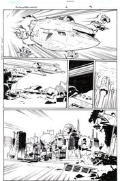 Stuart Immonen - Shockrockets #6 page 9 - Planche originale