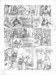 Olivier Roman - Pl 43  crayonné - Comic Strip