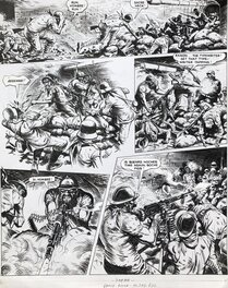 Joe Colquhoun - Charley's War Battle for Fort Vaux - Comic Strip
