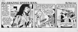 Larry Lieber - Stan Lee / Larry Lieber - The Amazing Spiderman - Planche originale