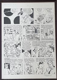 Roger Brunel - Pastiches Blake et Mortimer - planche - Comic Strip
