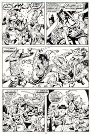 John Buscema - Conan # 29 p.4 ( 1973 ) - Œuvre originale